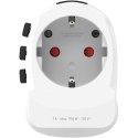 SKROSS® PRO Light USB AC30PD - uniwersalna przejściówka do urządzeń elektrycznych biały (12461501)