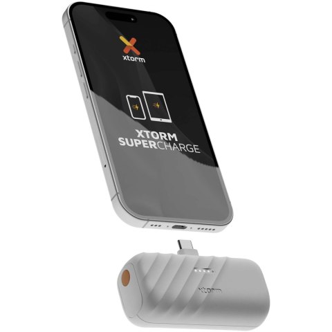 Xtorm Go2 powerbank o mocy 20 W i pojemności 5000 mAh z szybkim ładowaniem biały (12460101)