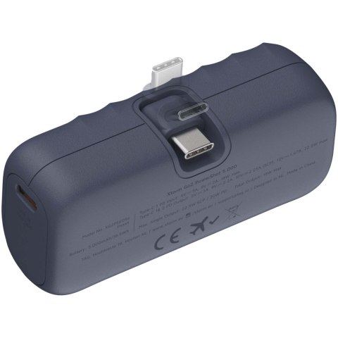 Xtorm Go2 powerbank o mocy 20 W i pojemności 5000 mAh z szybkim ładowaniem środkowy niebieski (12460152)