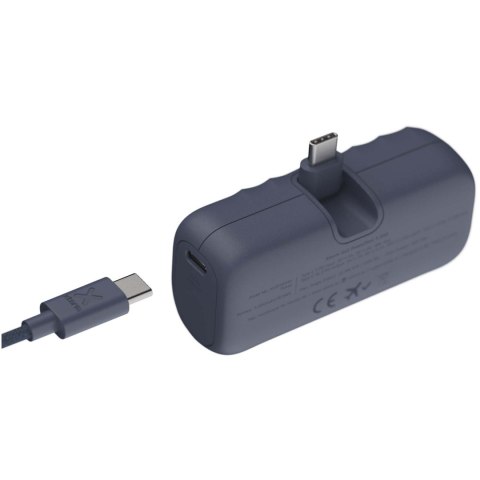 Xtorm Go2 powerbank o mocy 20 W i pojemności 5000 mAh z szybkim ładowaniem środkowy niebieski (12460152)