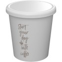 Americano® Piccolo kubek o pojemności 100 ml z pokrywką biały (22050101)