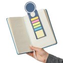 Zestaw do notatek, karteczki samoprzylepne, zakładka do książki, linijka, notatnik