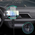 Samochodowy uchwyt do telefonu, magnetyczna ładowarka bezprzewodowa 25W Aukey