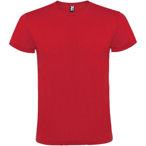 Atomic koszulka unisex z krótkim rękawem 150 g/m² czerwony (R64244I8)