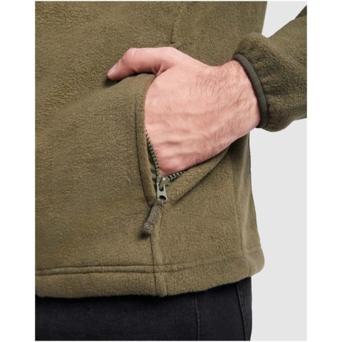 Artic męska kurtka polarowa z zamkiem błyskawicznym na całej długości granatowy