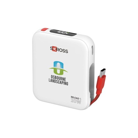 Powerbank SKROSS® Reload 5000 mAh biały (12462201)