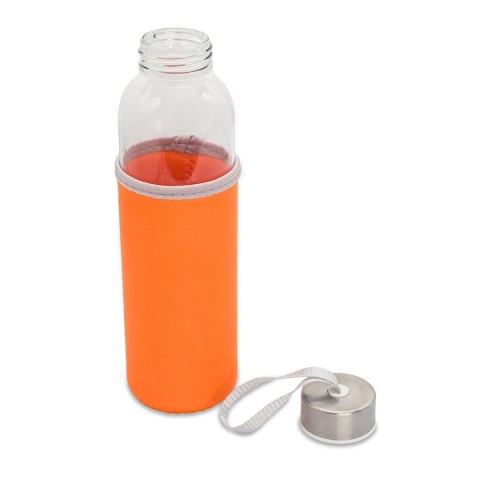 Szklana butelka Vim 500 ml, pomarańczowy