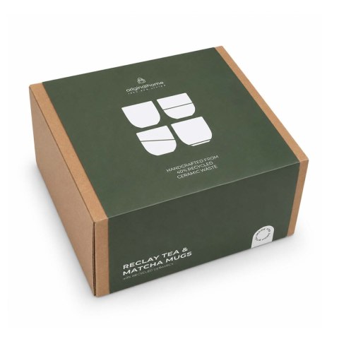 Zestaw kubków do herbaty i matchy Originalhome Reclay 350 ml biały (12643401)