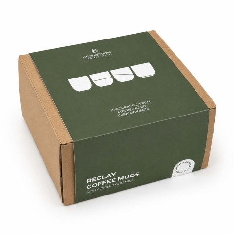 Zestaw kubków do kawy Originalhome Reclay 150 ml biały (12643301)