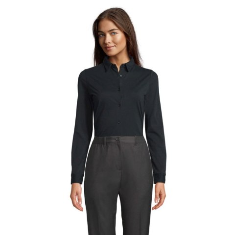BALTHAZAR WOMEN SHIRT deep black 3XL (N03199-DB-3XL)