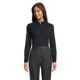 BALTHAZAR WOMEN SHIRT deep black S (N03199-DB-S)