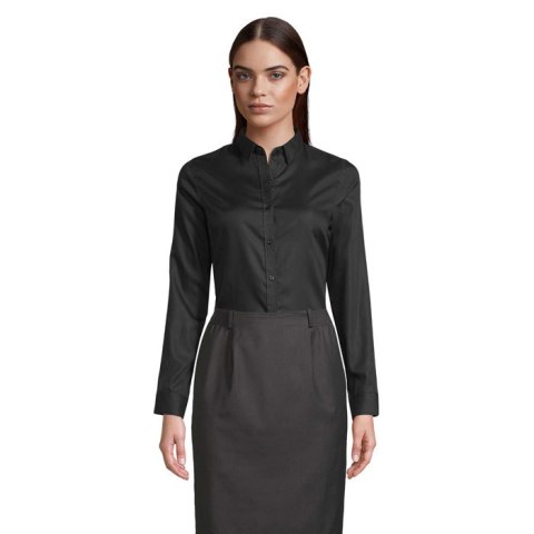 BLAISE WOMEN SHIRT deep black M (N03183-DB-M)