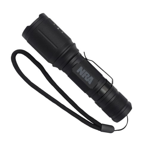 Latarka z etui w pudełku Luxen, czarny
