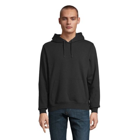 NICHOLAS MEN HOODED SWEAT deep black 3XL (N03196-DB-3XL)