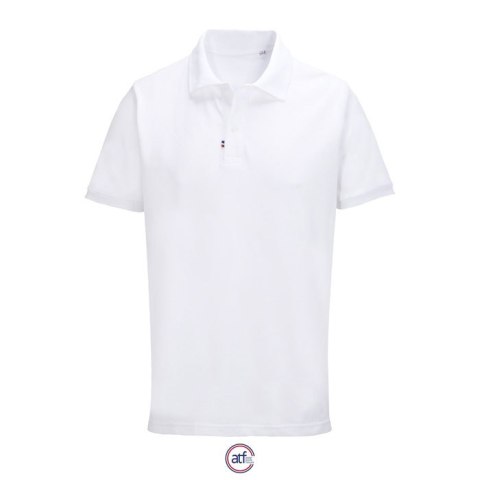 PIERROT Polo unisex Biały S (A04330-WH-S)
