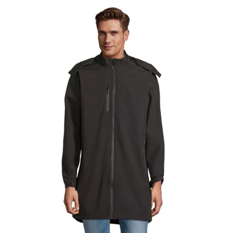 ACHILLE MEN SOFTSHELL LONG deep black M (N03793-DB-M)