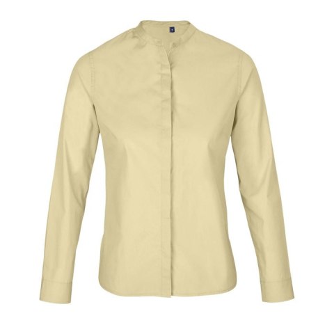 BART WOMEN MAO COLLAR SHIRT Beige 3XL (N03787-BE-3XL)