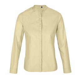 BART WOMEN MAO COLLAR SHIRT Beige XL (N03787-BE-XL)
