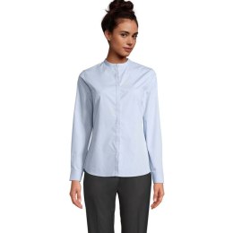 BART WOMEN MAO COLLAR SHIRT soft blue L (N03787-EU-L)