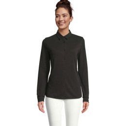 BASILE WOMEN SHIRT deep black XL (N03791-DB-XL)