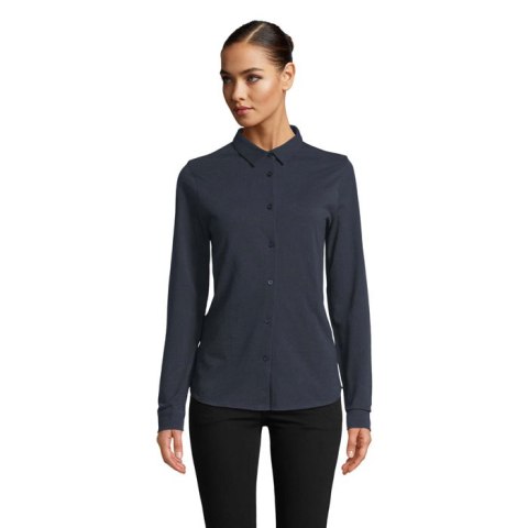 BASILE WOMEN SHIRT night M (N03791-NH-M)