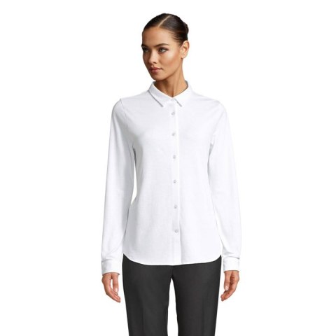 BASILE WOMEN SHIRT optic white L (N03791-OQ-L)