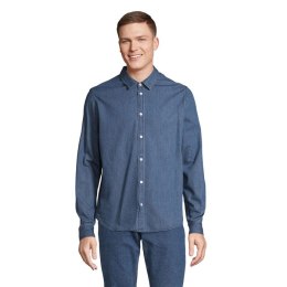 BENNETT MEN DENIM SHIRT Stone wash XL (N04796-LO-XL)