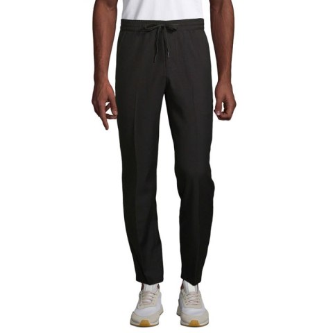 GERMAIN MEN SUIT TROUSERS deep black L (N03778-DB-L)