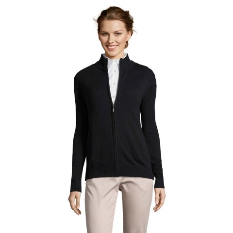 GORDON WOMEN ZIP CARDIGAN Granatowy M (S00550-NY-M)