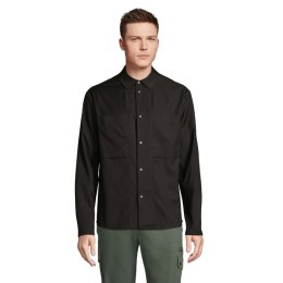 MADDEN UNISEX OVERSHIRT deep black M (N04802-DB-M)