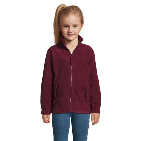 NORTH KIDS FL JACKET  300G Burgundy 4XL (S00589-BG-4XL)