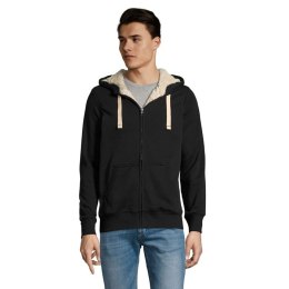 SHERPA UNISEX ZIPPED JACKET Czarny / Czarny opal S (S00584-BK-S)