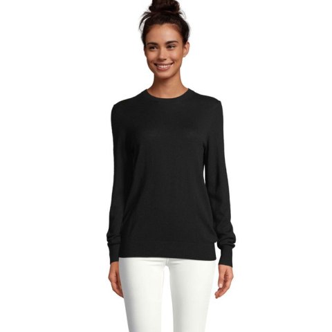 STUART WOMEN SWEATER deep black XL (N03985-DB-XL)