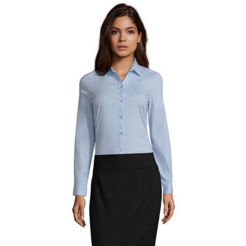 BLAKE WOMEN STRETCH SHIRT Jasno-niebieski XS (S01427-LB-XS)