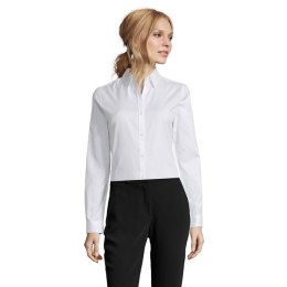 BRODY WOMEN HERINGBON SHIRT Biały XS (S02103-WH-XS)