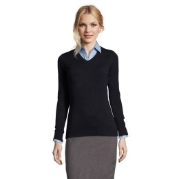 GLORY WOMEN V-NECK SWEATER French Navy L (S01711-FN-L)
