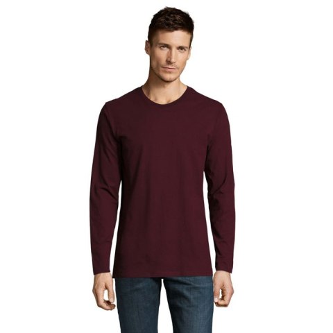 IMPERIAL LSL MEN T-SHIRT190 oxblood XXL (S02074-OX-XXL)
