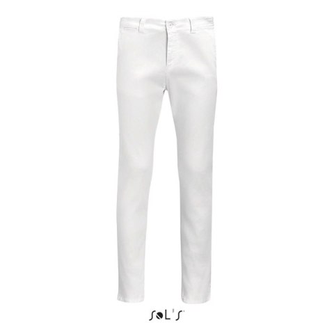JULES MEN CHINO TROUSERS Biały L (S01424-WH-L)