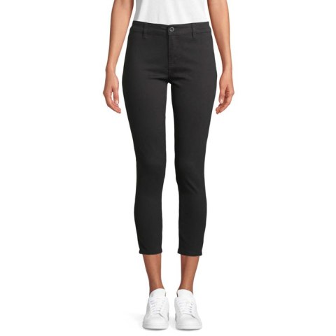 JULES WOMEN CHINO TROUSERS Czarny / Czarny opal XL (S01425-BK-XL)