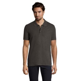 PHOENIX MEN ELASTANE POLO charcoal melange XL (S01708-CE-XL)