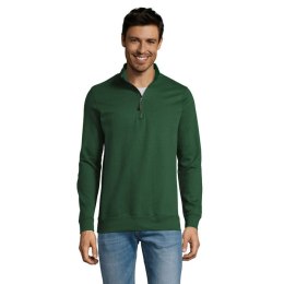 STAN ZIP COLLAR SWEAT 260 Ciemno-zielony XL (S02088-BO-XL)