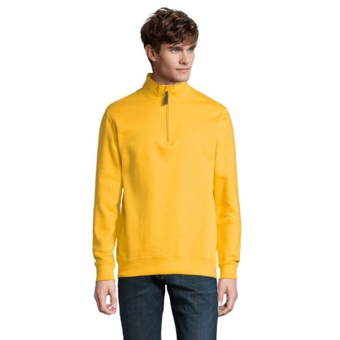 STAN ZIP COLLAR SWEAT 260 Dorado L (S02088-GO-L)