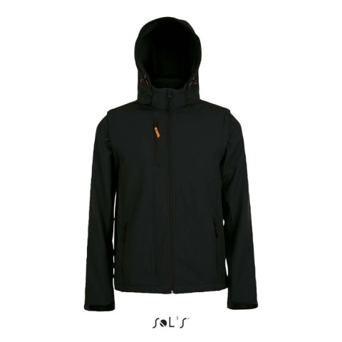 TRANSFORMER SOFTSHELL Czarny / Czarny opal XL (S01647-BK-XL)