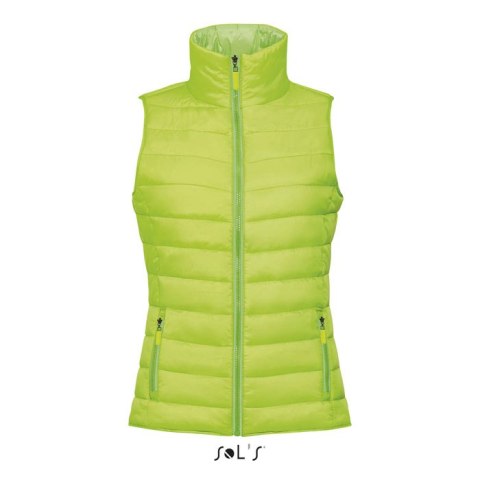 WAVE WOMEN BODYWARMER neon lime S (S01437-NL-S)