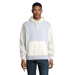 COLLINS UNISEX HOODED SWEAT creamy blue L (S03818-CY-L)