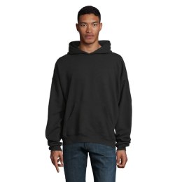CONNOR UNISEX HOODED SWEAT Czarny / Czarny opal L (S03813-BK-L)