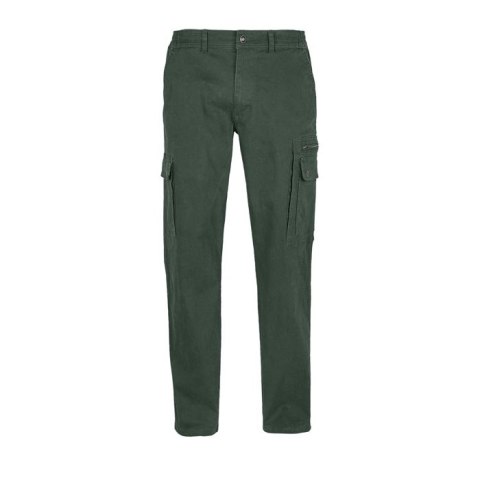 DOCKER MEN STRETCH TROUSERS Ciemno-zielony XS (S03820-FG-XS)