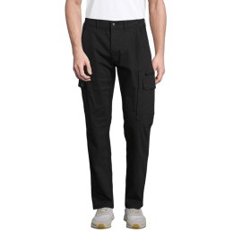 DOCKER MEN STRETCH TROUSERS Czarny / Czarny opal 060 (S03820-BK-060)