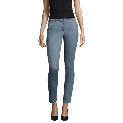 JARED WOMEN STRETCH TROUSER creamy dark blue XL (S02918-CG-XL)