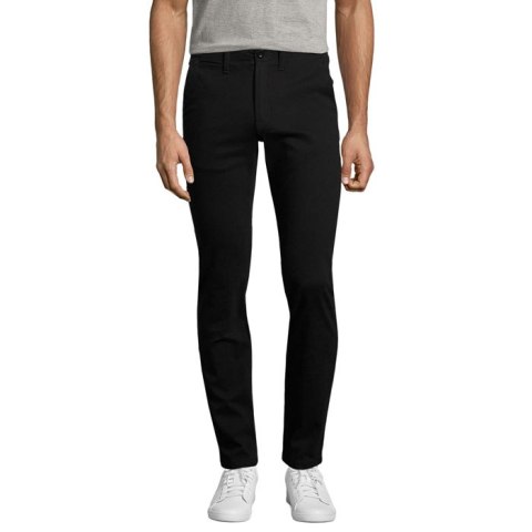 JULES MEN 35 CHINO TROUSERS Czarny / Czarny opal XL (S02120-BK-XL)